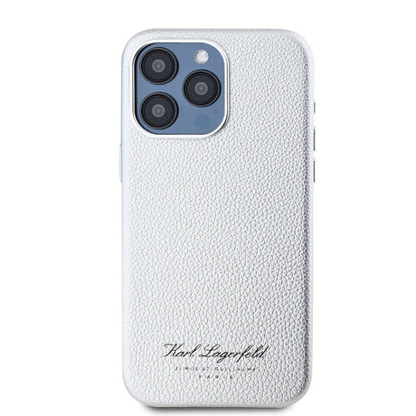 Apple iPhone 15 Pro Kılıf Karl Lagerfeld Orjinal Lisanslı KL Yazılı Hotel Kapak