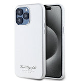 Apple iPhone 15 Pro Kılıf Karl Lagerfeld Orjinal Lisanslı KL Yazılı Hotel Kapak