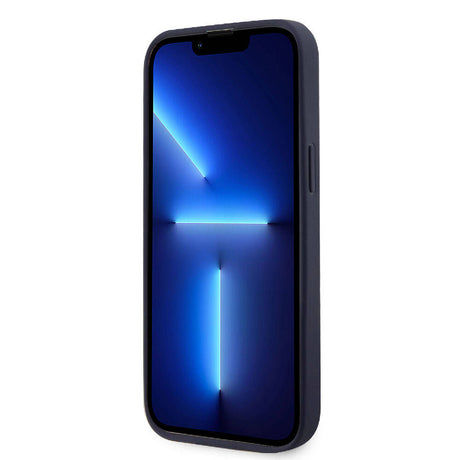 Apple iPhone 15 Pro Kılıf Lacoste Orjinal Lisanslı M-safe Şarj Özellikli PU Deri Görünümlü Kartlıklı Karışık Monogram Desenli Kapak