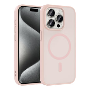 Apple iPhone 15 Pro Kılıf M-safe Şarj Özellikli Zore Babet Kapak