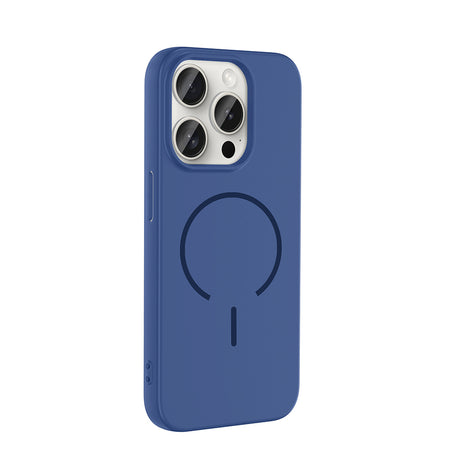 Apple iPhone 15 Pro Kılıf M-safe Şarj Özellikli Zore Meta Kapak