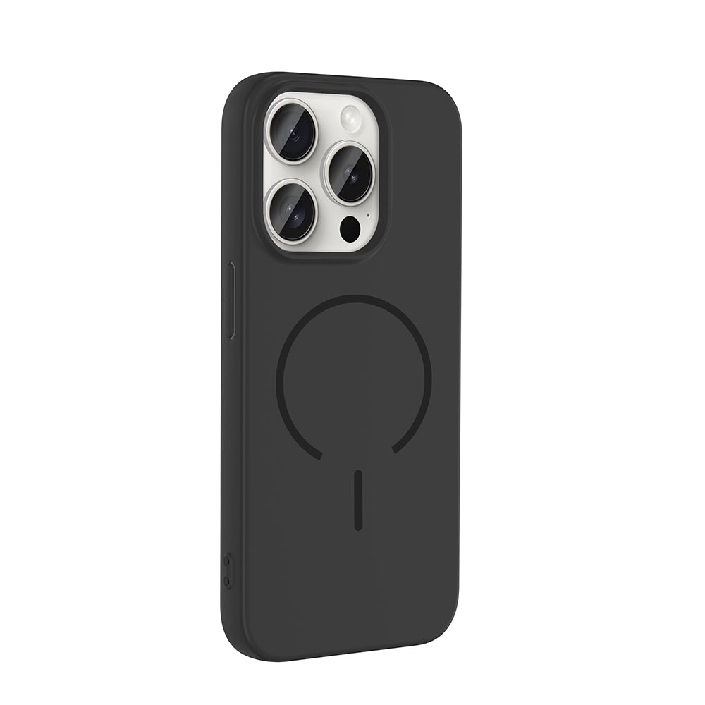 Apple iPhone 15 Pro Kılıf M-safe Şarj Özellikli Zore Meta Kapak