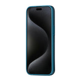 Apple iPhone 15 Pro Kılıf M-safe Şarj Özellikli 1500D Aramid Fiber Pitaka Military-Grade Classic Serisi Black-Grey Twill Kapak