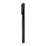 Apple iPhone 15 Pro Kılıf M-safe Şarj Özellikli 600D Aramid Fiber Pitaka Tactile Woven Orchestra Serisi Rhapsody Kapak