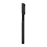 Apple iPhone 15 Pro Kılıf M-safe Şarj Özellikli 600D Aramid Fiber Pitaka Tactile Woven Orchestra Serisi Rhapsody Kapak