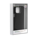 Apple iPhone 15 Pro Kılıf M-safe Şarj Özellikli 600D Kevlar Zore Krek Karbon Standlı Kapak
