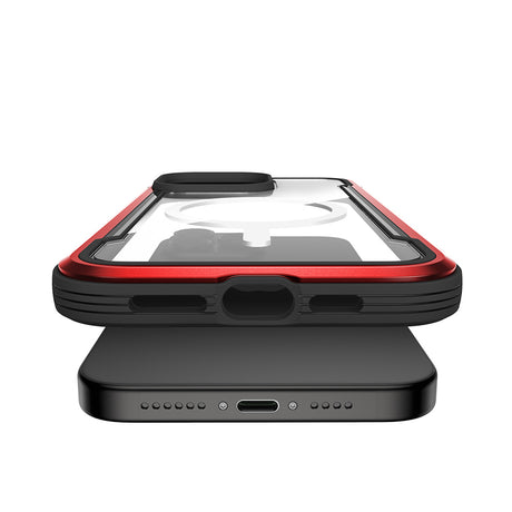 Apple iPhone 15 Pro Kılıf M-safe Şarj Özellikli Airbagli Raptic Shield Serisi Şeffaf Arka Yüzey Kapak