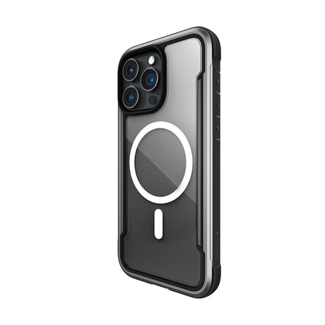 Apple iPhone 15 Pro Kılıf M-safe Şarj Özellikli Airbagli Raptic Shield Serisi Şeffaf Arka Yüzey Kapak