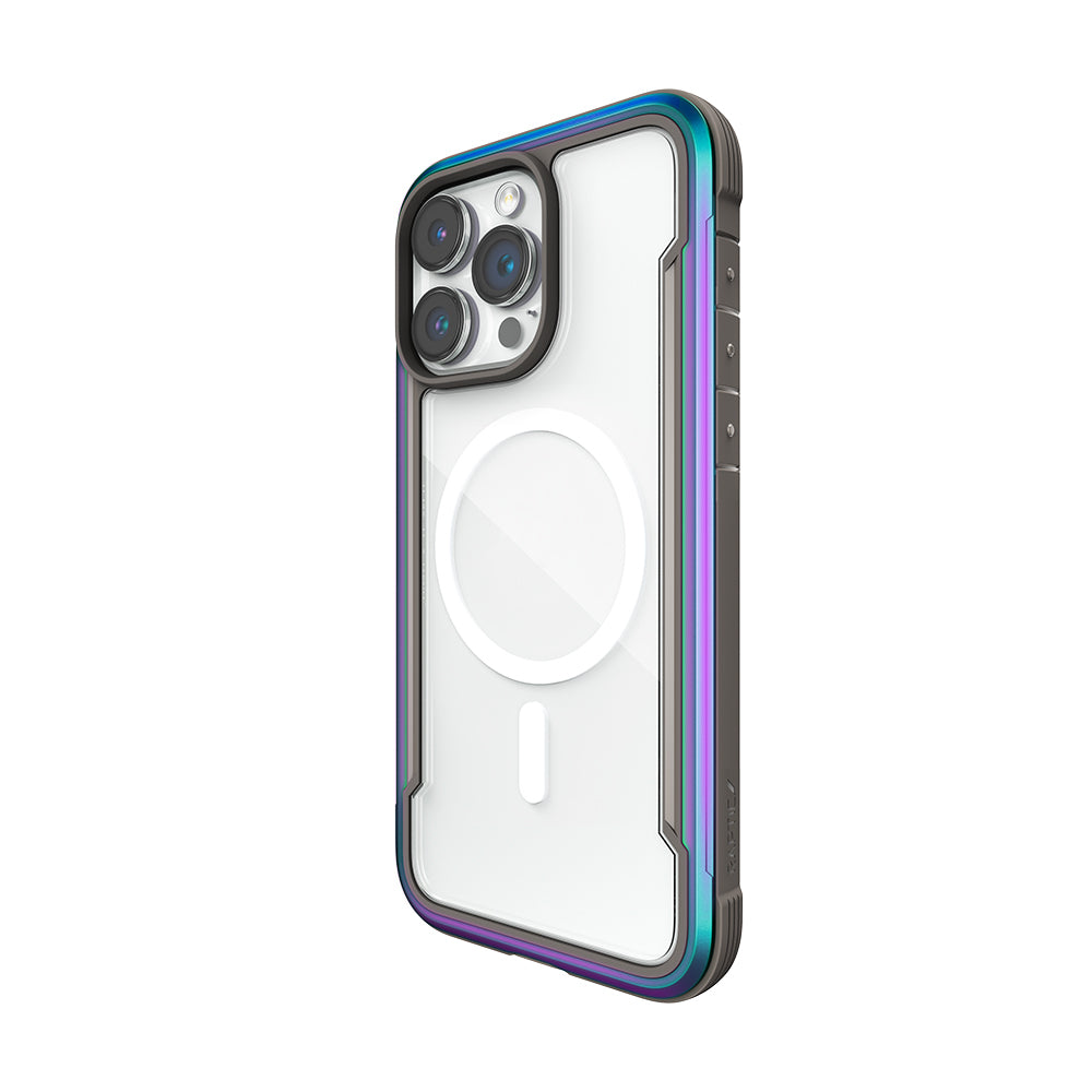 Apple iPhone 15 Pro Kılıf M-safe Şarj Özellikli Airbagli Raptic Shield Serisi Şeffaf Arka Yüzey Kapak