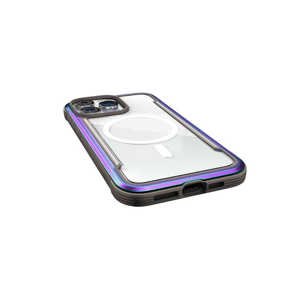 Apple iPhone 15 Pro Kılıf M-safe Şarj Özellikli Airbagli Raptic Shield Serisi Şeffaf Arka Yüzey Kapak