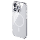 Apple iPhone 15 Pro Kılıf M-safe Şarj Özellikli Airbagli Şeffaf Benks LucentPro Serisi Kapak