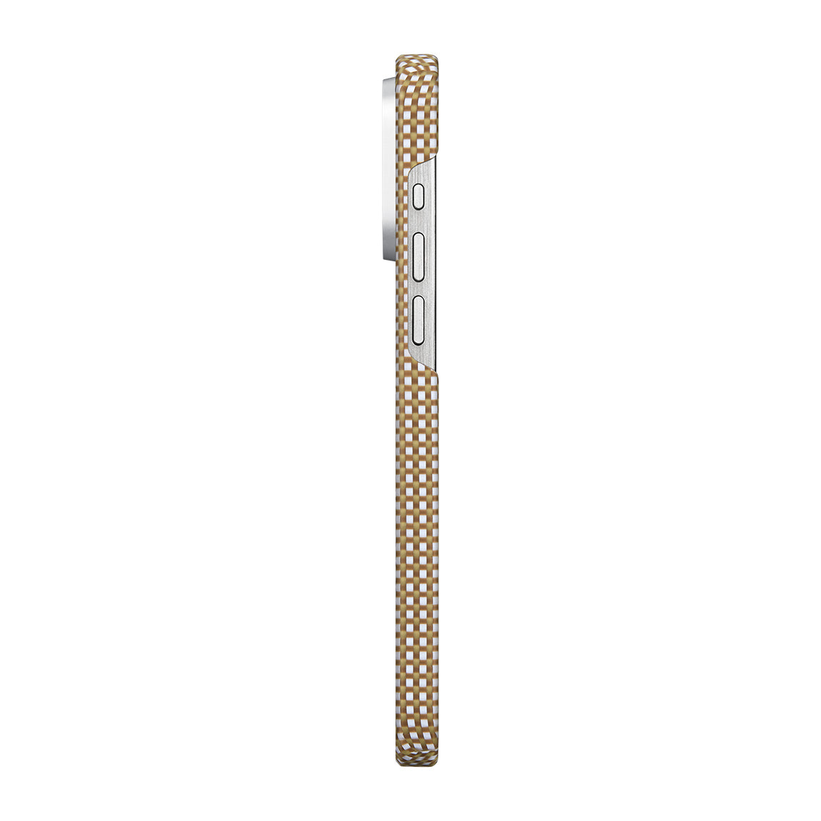Apple iPhone 15 Pro Kılıf M-safe Şarj Özellikli Awa Tasarımlı 1500D Aramid Fiber Pitaka Ultra-Slim Classic Serisi Canyon Kapak