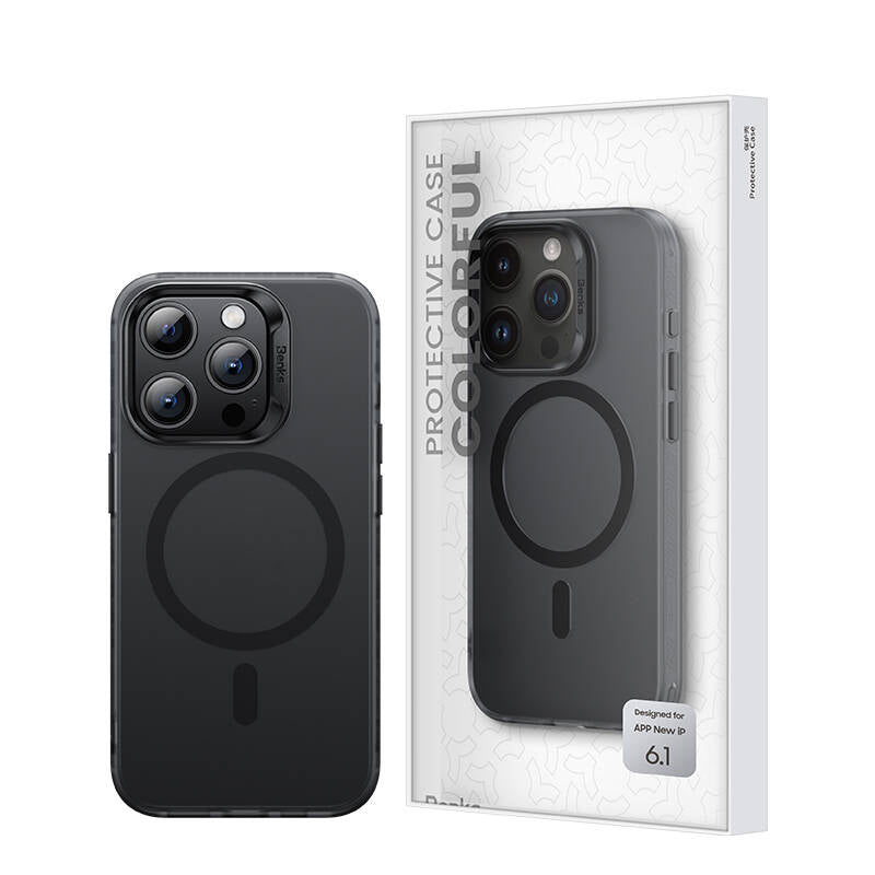 Apple iPhone 15 Pro Kılıf M-safe Şarj Özellikli Benks Lucid Armor Kapak