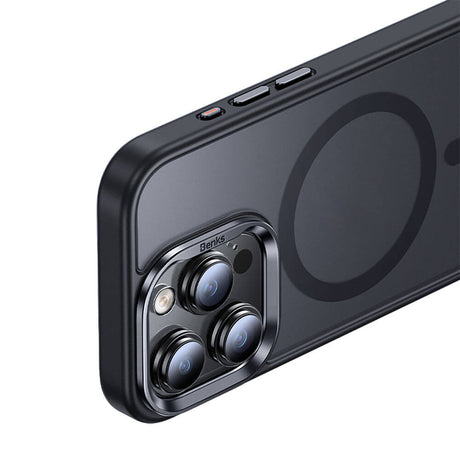 Apple iPhone 15 Pro Kılıf M-safe Şarj Özellikli Benks Mist Protective Kapak