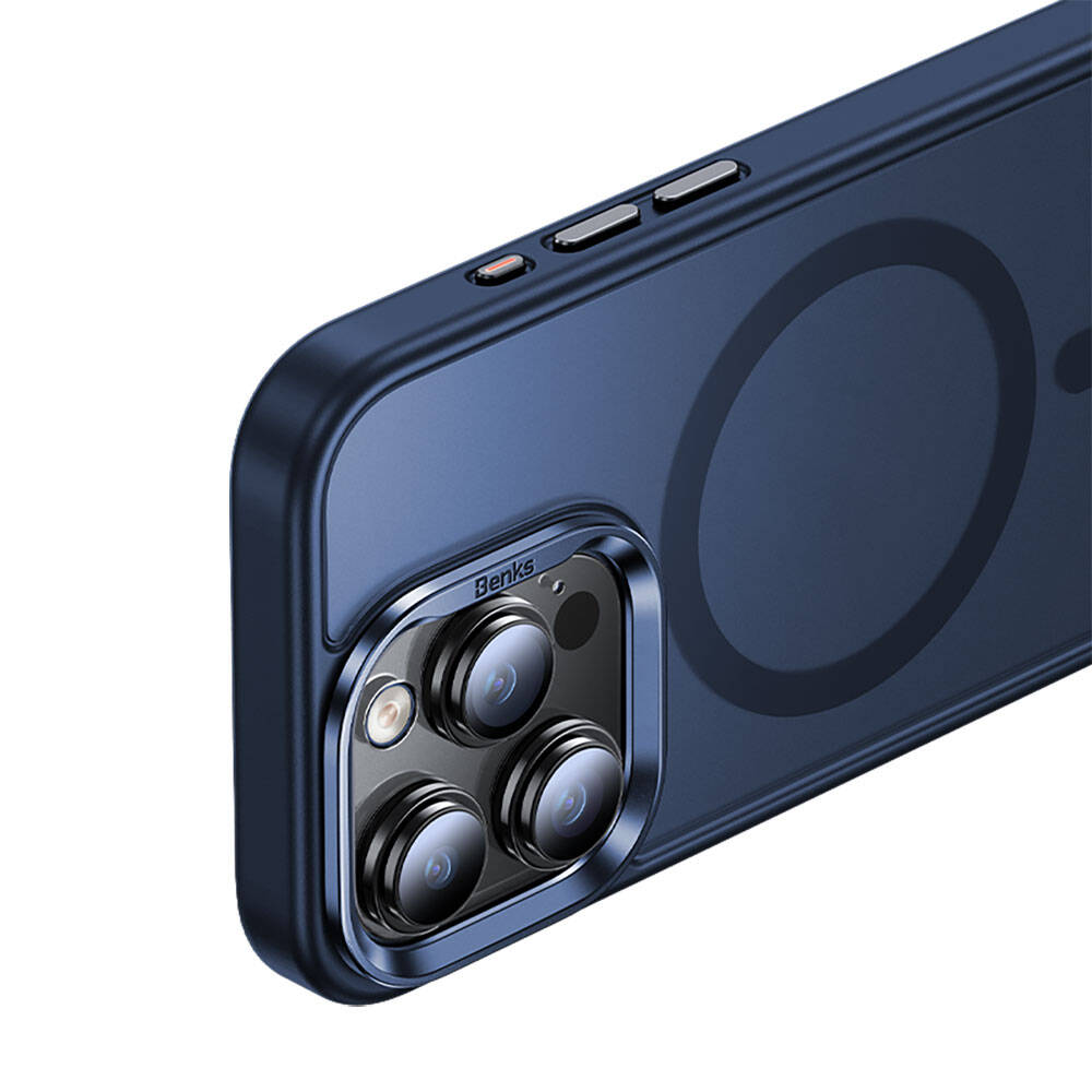 Apple iPhone 15 Pro Kılıf M-safe Şarj Özellikli Benks Mist Protective Kapak