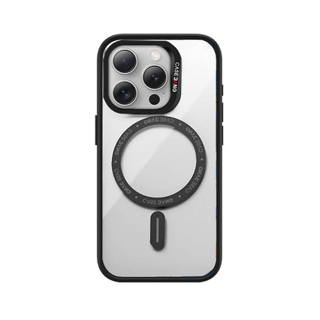 Apple iPhone 15 Pro Kılıf M-safe Şarj Özellikli Casebang Body Frame Kapak