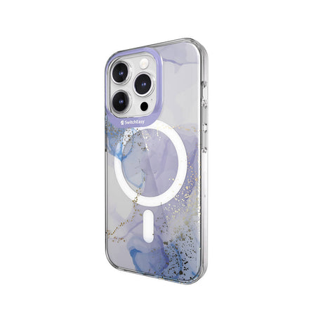 Apple iPhone 15 Pro Kılıf M-safe Şarj Özellikli Çift IMD Baskılı Lisanslı Switcheasy Artist-M Veil Kapak