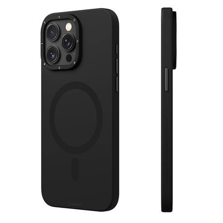 Apple iPhone 15 Pro Kılıf M-safe Şarj Özellikli Çizilmeye ve Aşınmaya Dayanıklı Youngkit Velvet Serisi Kapak