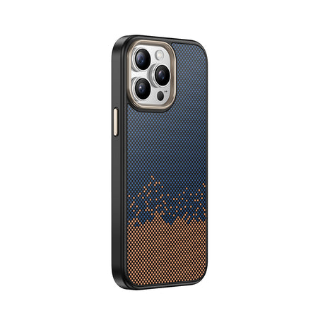 Apple iPhone 15 Pro Kılıf M-safe Şarj Özellikli Karbon Fiber Görünümlü Zore Antina Kapak