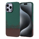 Apple iPhone 15 Pro Kılıf M-safe Şarj Özellikli Karbon Fiber Görünümlü Zore Nekst Kapak