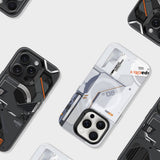 Apple iPhone 15 Pro Kılıf M-safe Şarj Özellikli Mekanik Tasarımlı Benks Perspective Serisi Kapak
