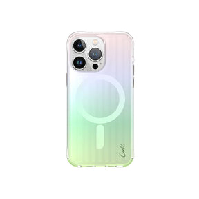 Apple iPhone 15 Pro Kılıf M-safe Şarj Özellikli Parlayan Arka Yüzey Coehl Linear Kapak