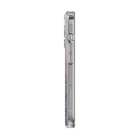 Apple iPhone 15 Pro Kılıf M-safe Şarj Özellikli Parlayan Simli Şeffaf Lisanslı Switcheasy Starfield-M Kapak