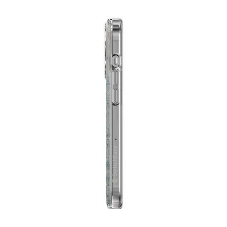 Apple iPhone 15 Pro Kılıf M-safe Şarj Özellikli Parlayan Simli Şeffaf Lisanslı Switcheasy Starfield-M Kapak