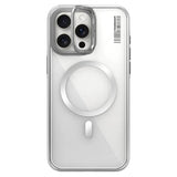 Apple iPhone 15 Pro Kılıf M-safe Şarj Özellikli Sararma Önleyici Youngkit Crystal Grid Kapak