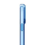 Apple iPhone 15 Pro Kılıf M-safe Şarj Özellikli Saydam Arka Yüzey Recci Crystal Color Serisi Kapak