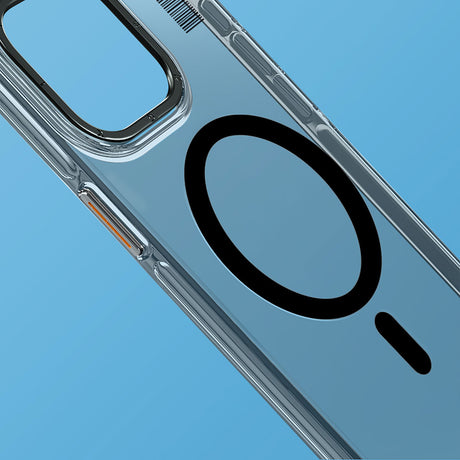 Apple iPhone 15 Pro Kılıf M-safe Şarj Özellikli Şeffaf Youngkit Crystal Shield Serisi Kapak