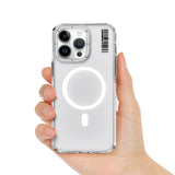 Apple iPhone 15 Pro Kılıf M-safe Şarj Özellikli Şeffaf Youngkit Crystal Shield Serisi Kapak