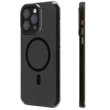 Apple iPhone 15 Pro Kılıf M-safe Şarj Özellikli Şeffaf Youngkit Crystal Shield Serisi Kapak