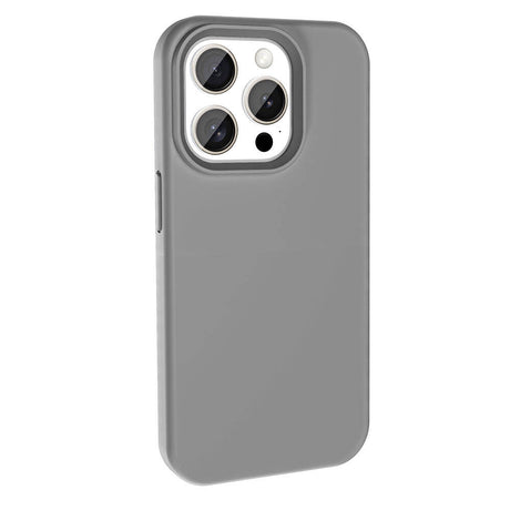 Apple iPhone 15 Pro Kılıf M-safe Şarj Özellikli Sıvı Teknolojili Silinebilir Sert Zore Kivi Kapak
