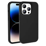 Apple iPhone 15 Pro Kılıf M-safe Şarj Özellikli Sıvı Teknolojili Silinebilir Sert Zore Kivi Kapak