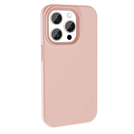 Apple iPhone 15 Pro Kılıf M-safe Şarj Özellikli Sıvı Teknolojili Silinebilir Sert Zore Kivi Kapak