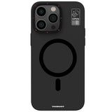 Apple iPhone 15 Pro Kılıf M-safe Şarj Özellikli Standlı YoungKit Hermit Bracket Serisi Kapak
