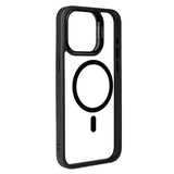 Apple iPhone 15 Pro Kılıf M-safe Şarj Özellikli Standlı Zore M-safe Klon Lensli Kapak