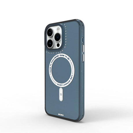 Apple iPhone 15 Pro Kılıf M-safe Şarj Özellikli Wiwu Basic Color J Serisi Kapak