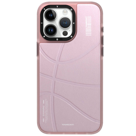 Apple iPhone 15 Pro Kılıf M-safe Şarj Özellikli Youngkit Backboard Serisi Leather Kapak