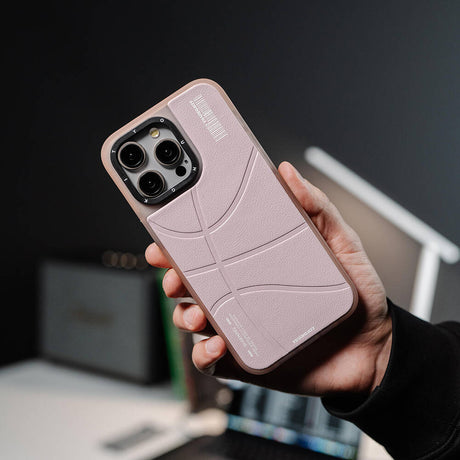 Apple iPhone 15 Pro Kılıf M-safe Şarj Özellikli Youngkit Backboard Serisi Leather Kapak