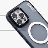 Apple iPhone 15 Pro Kılıf M-safe Şarj Özellikli Youngkit Colored Sand Serisi Kapak