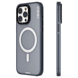 Apple iPhone 15 Pro Kılıf M-safe Şarj Özellikli Youngkit Colored Sand Serisi Kapak