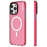Apple iPhone 15 Pro Kılıf M-safe Şarj Özellikli YoungKit Crystal Color Serisi Kapak