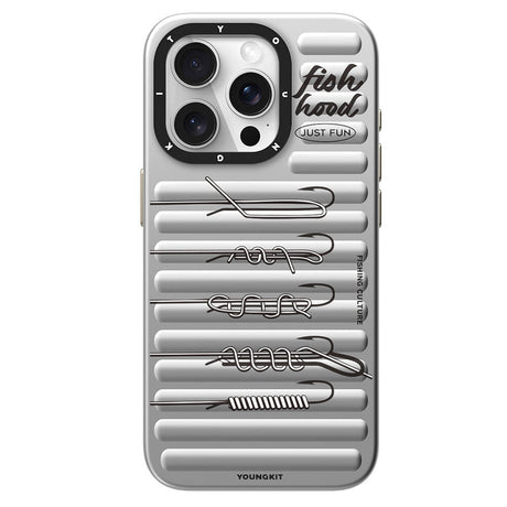 Apple iPhone 15 Pro Kılıf M-safe Şarj Özellikli Youngkit Fishing Serisi Kapak