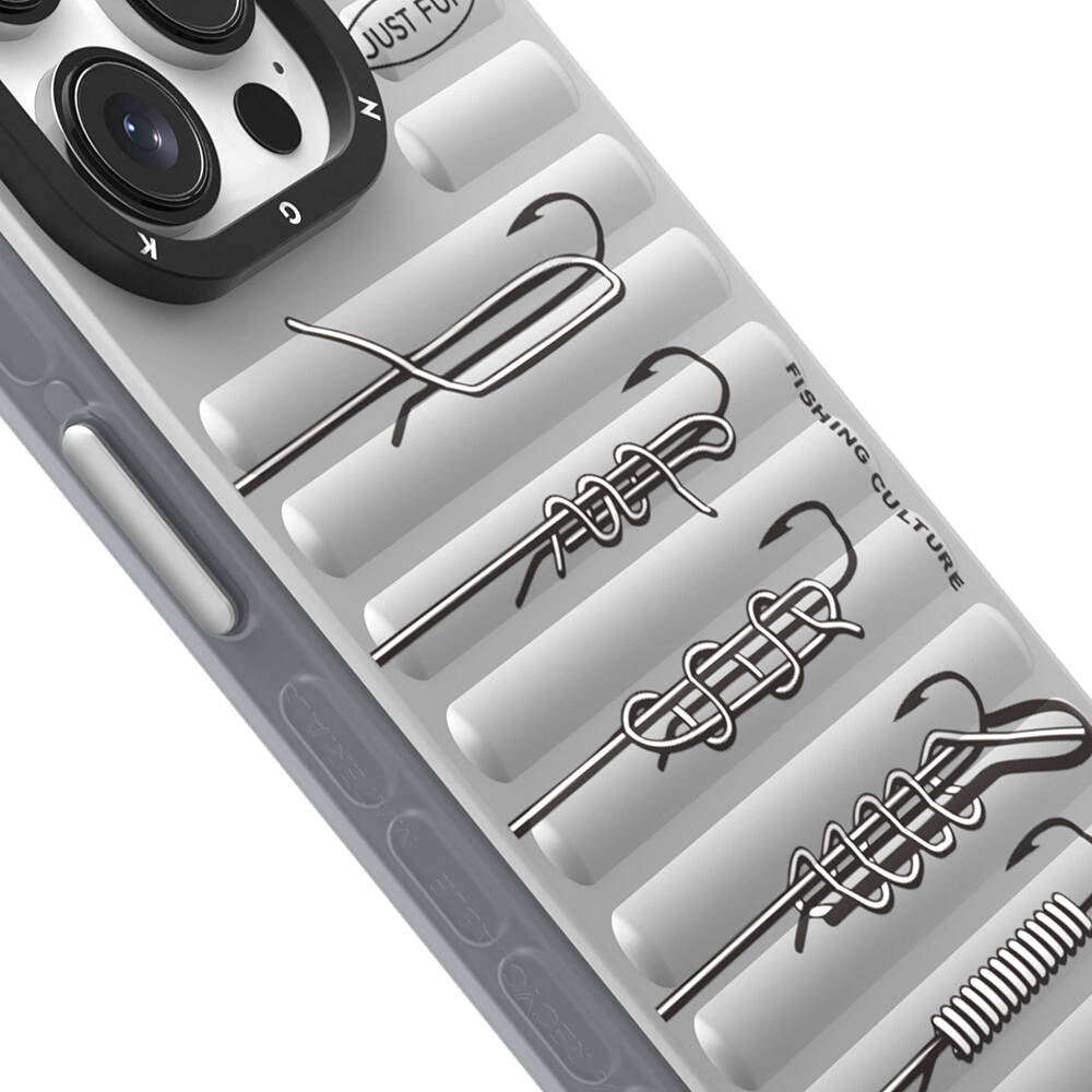 Apple iPhone 15 Pro Kılıf M-safe Şarj Özellikli Youngkit Fishing Serisi Kapak