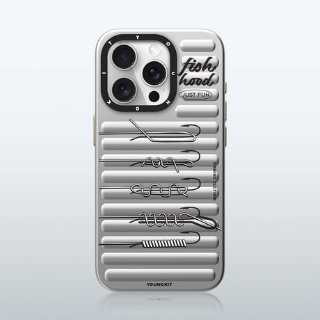 Apple iPhone 15 Pro Kılıf M-safe Şarj Özellikli Youngkit Fishing Serisi Kapak