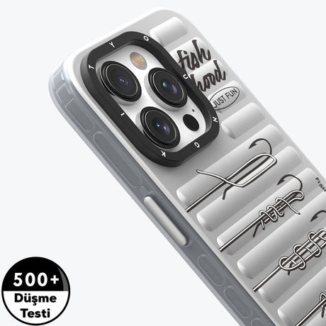 Apple iPhone 15 Pro Kılıf M-safe Şarj Özellikli Youngkit Fishing Serisi Kapak