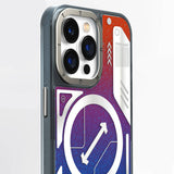 Apple iPhone 15 Pro Kılıf M-safe Şarj Özellikli YoungKit Galaxy Serisi Kapak
