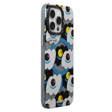 Apple iPhone 15 Pro Kılıf M-safe Şarj Özellikli Youngkit Happy View Serisi Kapak
